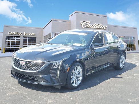 Certified 2025 Cadillac CT5 Premium Luxury w/ Sun And Sound Package RWD image 1
