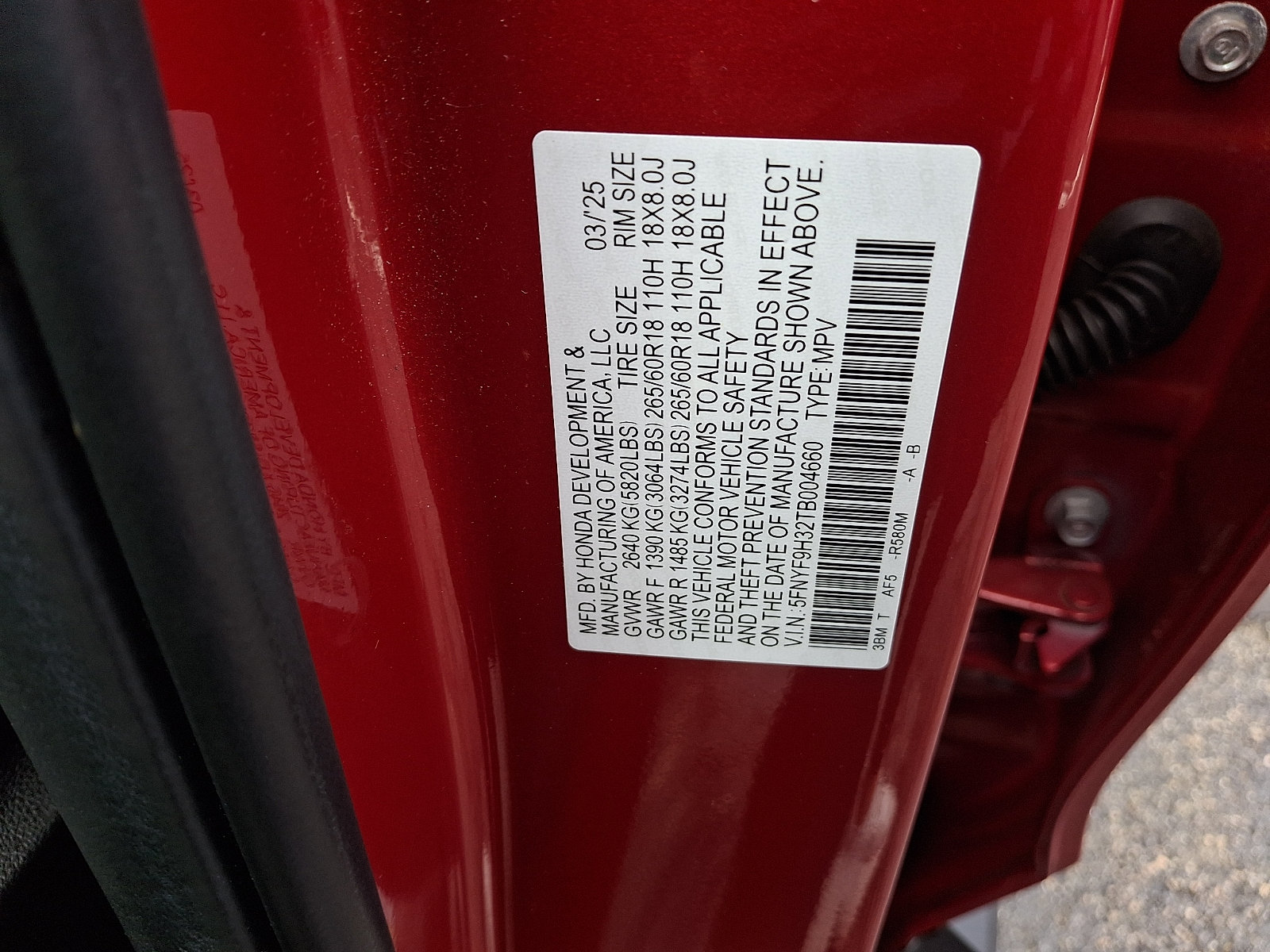 Certified 2026 Honda Passport RTL image 27