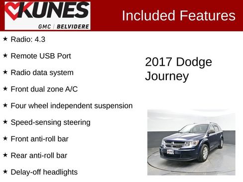 Used 2017 Dodge Journey SE FWD image 2