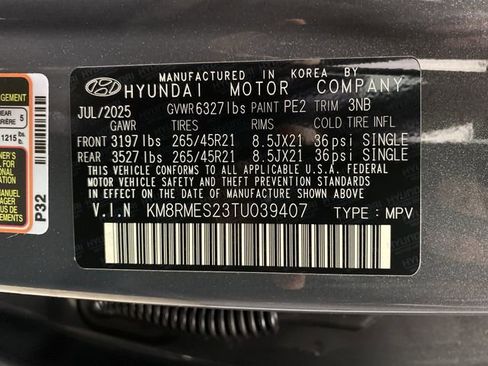 New 2026 Hyundai Palisade Calligraphy image 41