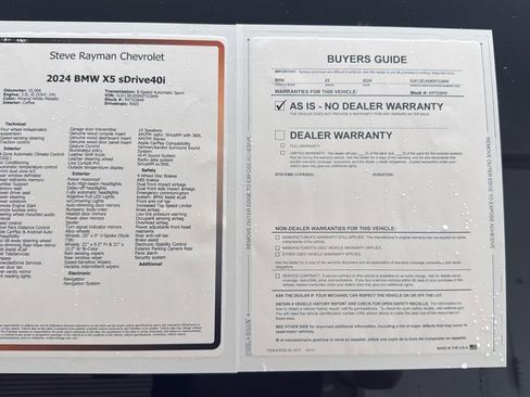 Used 2024 BMW X5 sDrive40i w/ Premium Package RWD image 26