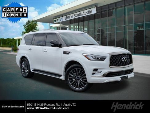 Used 2023 INFINITI QX80 Premium Select w/ Cargo Package AWD/4WD image 1