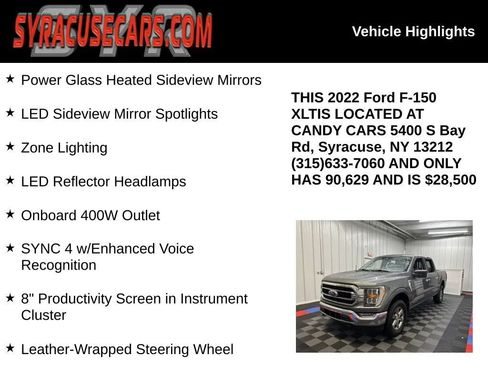 Used 2022 Ford F150 XLT w/ Equipment Group 302A High AWD/4WD image 6