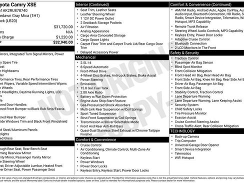 Used 2024 Toyota Camry XSE image 7