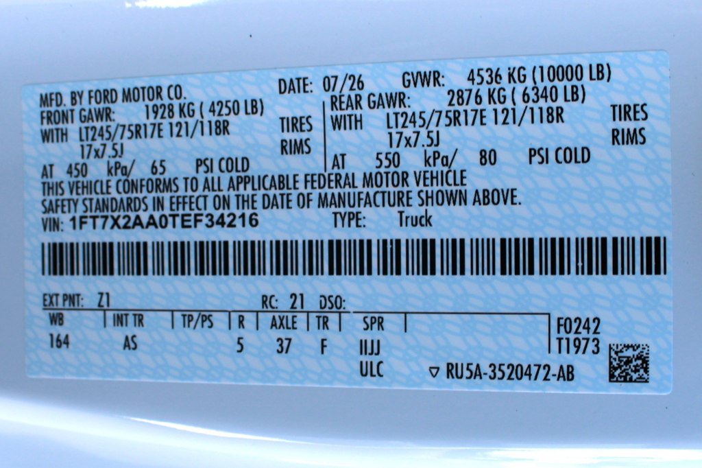 Used 2026 Ford F250 XL w/ XL Chrome Package RWD image 25
