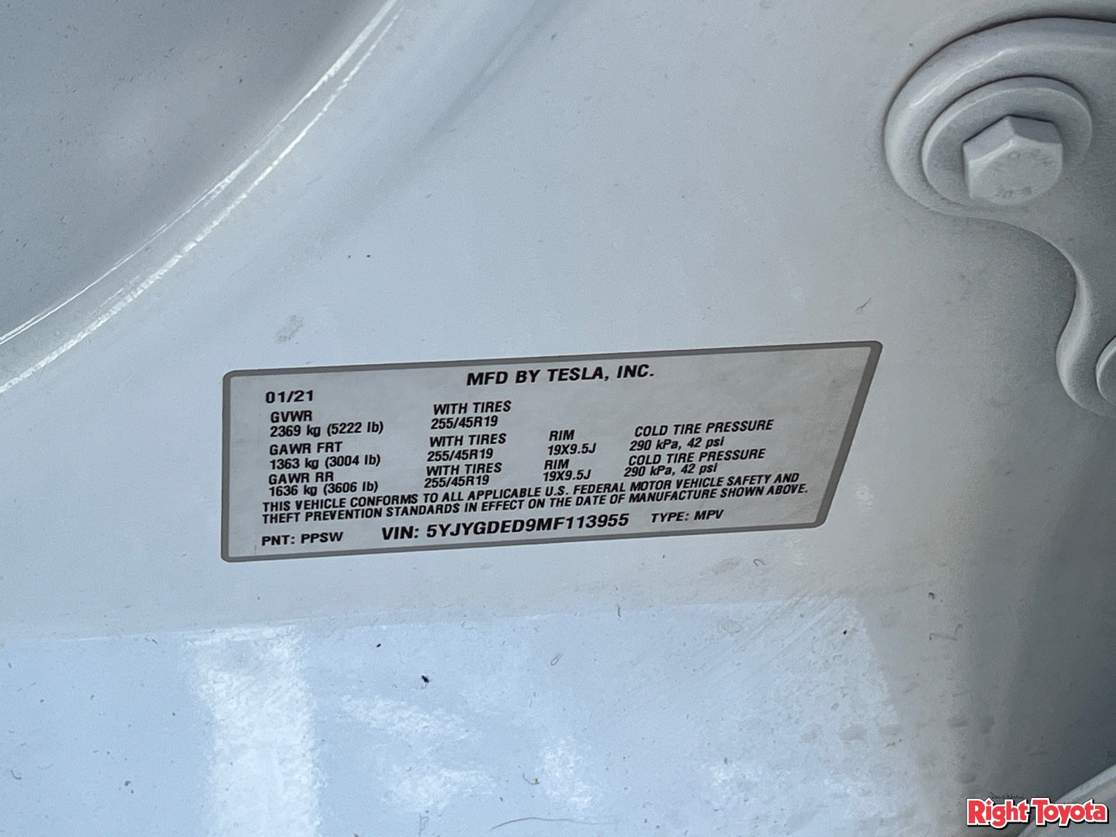 Used 2021 Tesla Model Y 2WD image 33