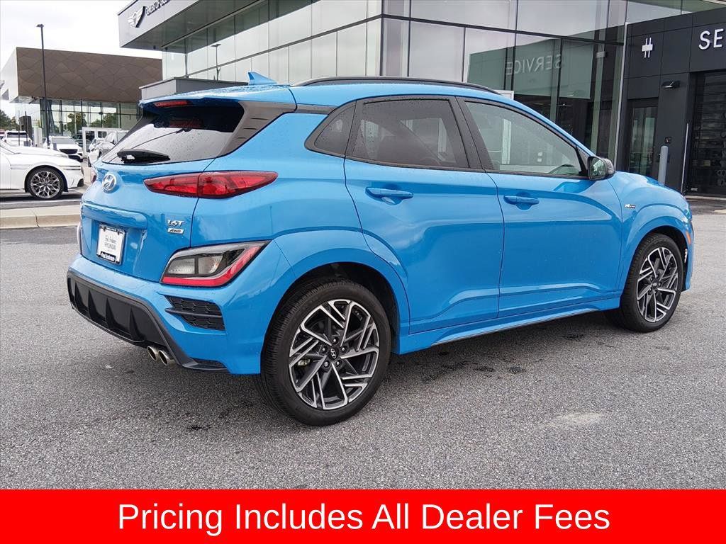 Used 2022 Hyundai Kona N Line AWD/4WD image 3