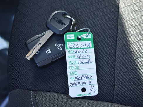 Certified 2022 Chevrolet Silverado 1500 Custom w/ LPO, Dark Essentials Package image 34