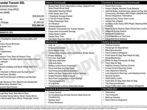 Used 2025 Hyundai Tucson SEL FWD image 2