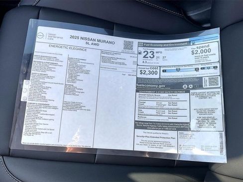 New 2025 Nissan Murano SL image 13