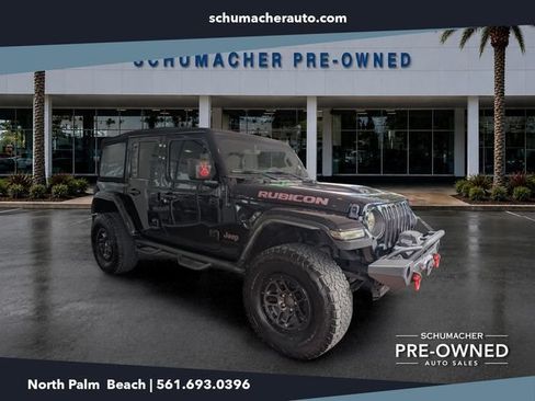 Used 2023 Jeep Wrangler Unlimited Rubicon w/ Xtreme 35 Tire Package AWD/4WD image 1