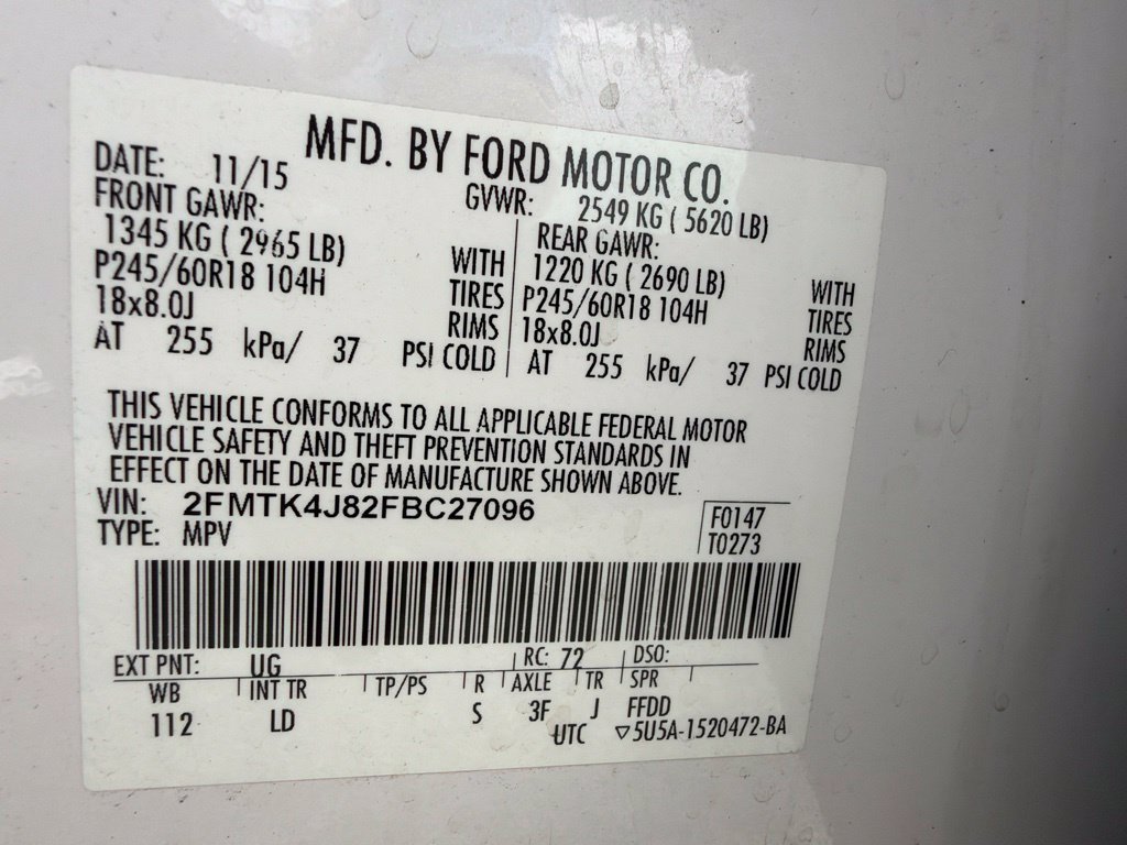 Used 2015 Ford Edge SEL w/ Equipment Group 201A AWD/4WD image 18