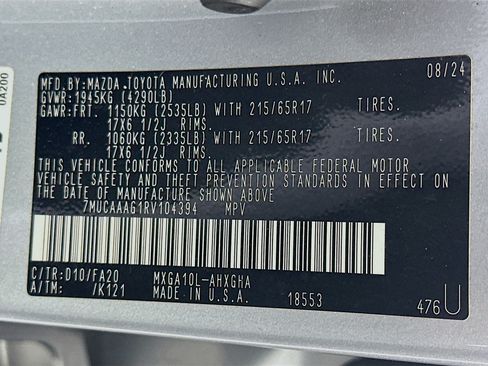 Used 2024 Toyota Corolla Cross LE FWD image 12