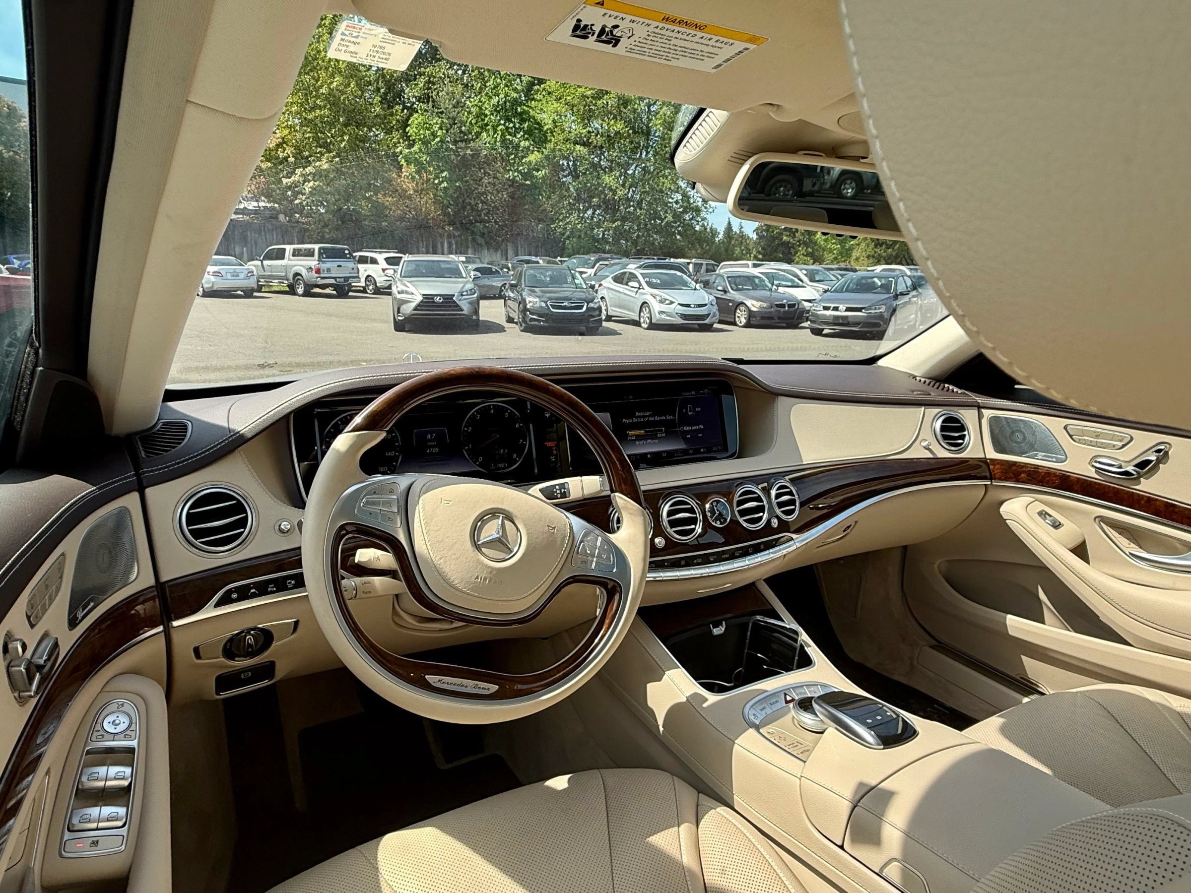 Used 2015 Mercedes-Benz S 550 4MATIC Sedan image 29