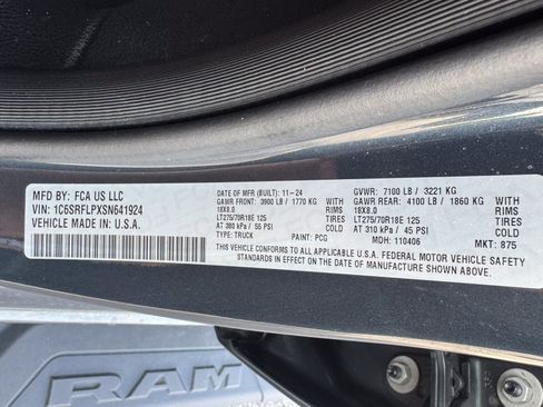 Certified 2025 RAM 1500 Rebel w/ Rebel Level 2 Equipment Group AWD/4WD image 38