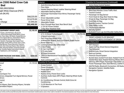 Used 2024 RAM 2500 Rebel w/ Level 2 Equipment Group image 4