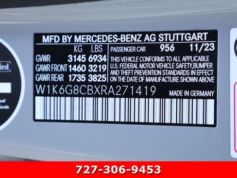 Certified 2024 Mercedes-Benz S 63 AMG S image 30