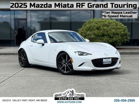 Used 2025 MAZDA MX-5 Miata RF Grand Touring RWD image 1