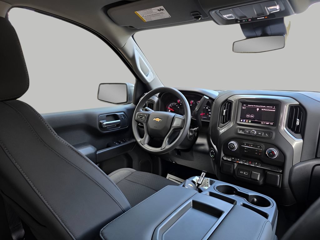 New 2026 Chevrolet Silverado 1500 Custom w/ Turbomax Blackout Package AWD/4WD image 8