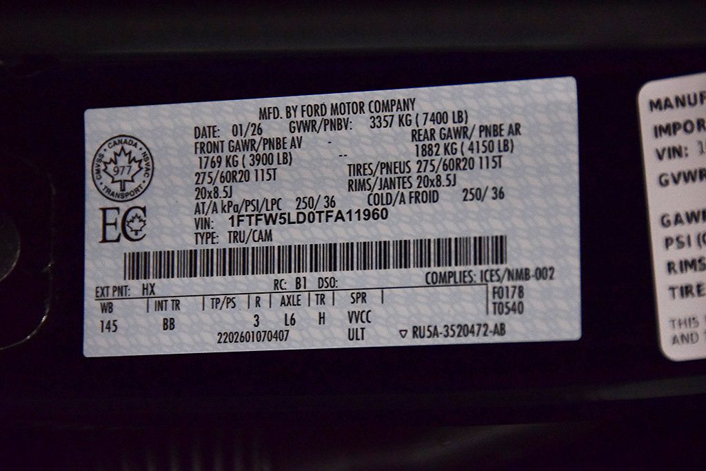 Used 2026 Ford F150 Lariat AWD/4WD image 16