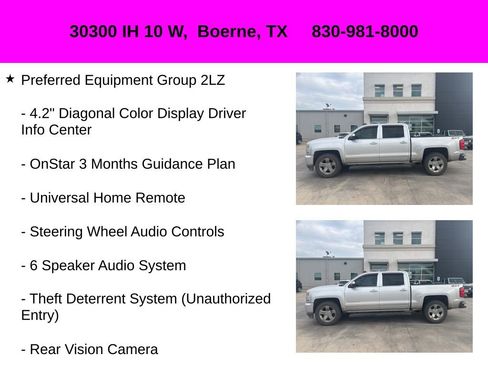 Used 2017 Chevrolet Silverado 1500 LTZ Z71 w/ LTZ Plus Package image 21