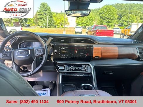 Certified 2025 GMC Sierra 3500 Denali Ultimate w/ Snow Plow Prep/Camper Package AWD/4WD image 14