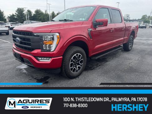 Certified 2023 Ford F150 Lariat w/ Max Trailer Tow Package AWD/4WD image 1
