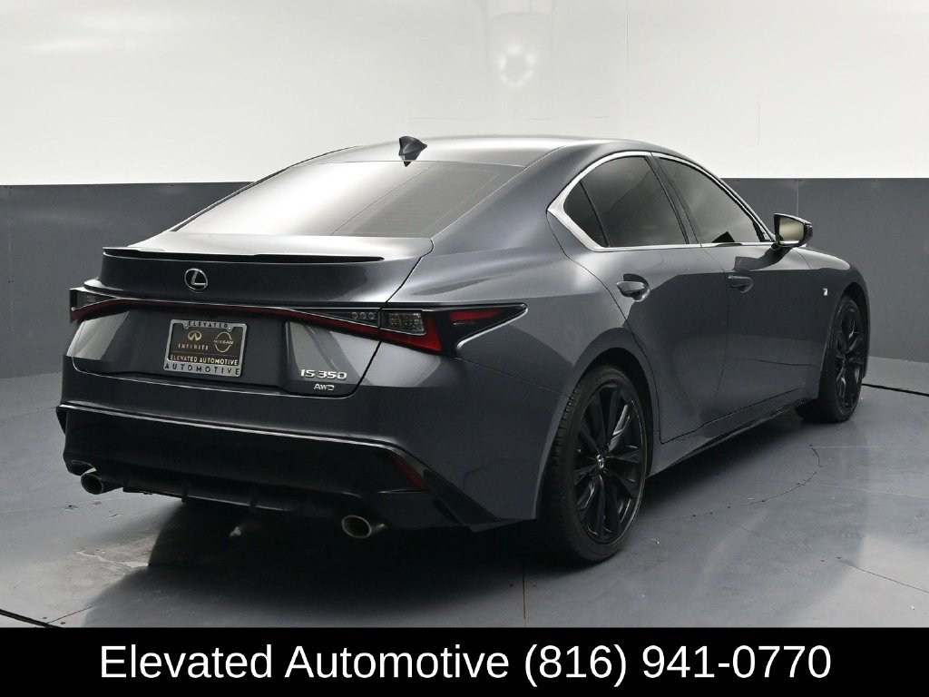 Used 2022 Lexus IS 350 F Sport w/ Memory Package AWD/4WD image 4