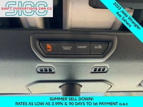 Used 2023 Jeep Wrangler Unlimited Sahara w/ Cold Weather Group AWD/4WD image 23