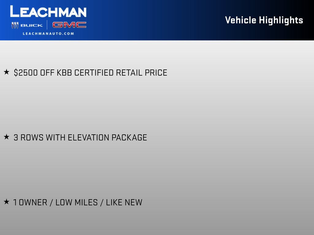 Certified 2023 GMC Acadia SLE w/ Driver Convenience Package AWD/4WD image 4