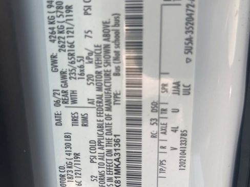 Used 2021 Ford Transit 350 XLT image 16