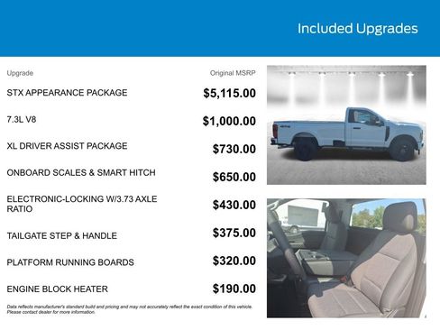 New 2025 Ford F350 XL w/ STX Appearance Package image 3