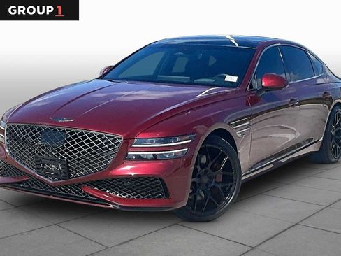 Used 2022 Genesis G80 3.5T Sport w/ Sport Prestige Package AWD/4WD image 1