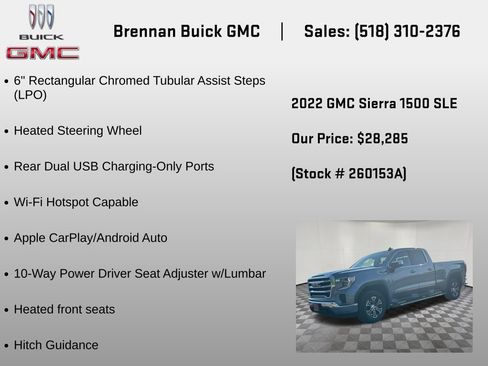 Certified 2022 GMC Sierra 1500 SLE AWD/4WD image 24