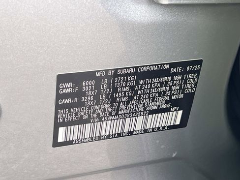 Used 2025 Subaru Ascent Premium w/ Popular Package #2 image 34