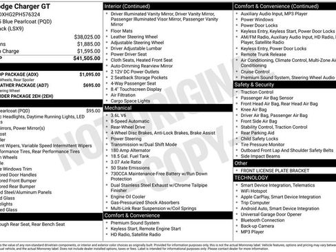 Used 2023 Dodge Charger GT w/ Blacktop Package image 15