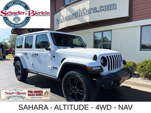 Used 2023 Jeep Wrangler Unlimited Sahara AWD/4WD image 2