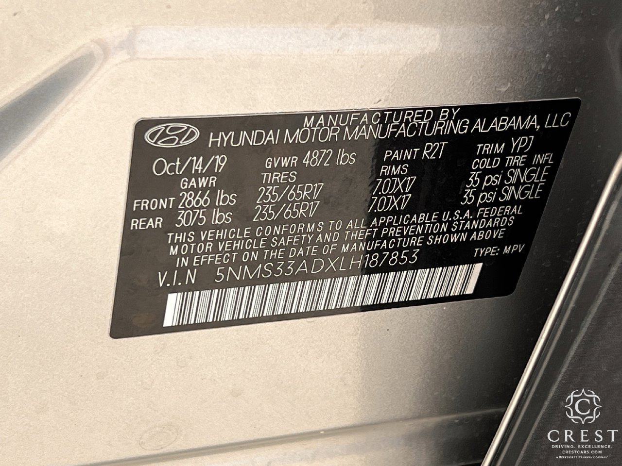 Used 2020 Hyundai Santa Fe SEL FWD image 31