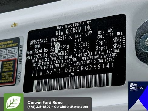 Used 2024 Kia Sorento S AWD/4WD image 34