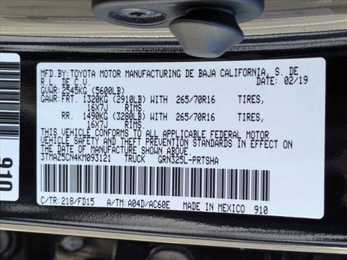 Used 2019 Toyota Tacoma TRD Off-Road w/ Technology Package RWD image 23