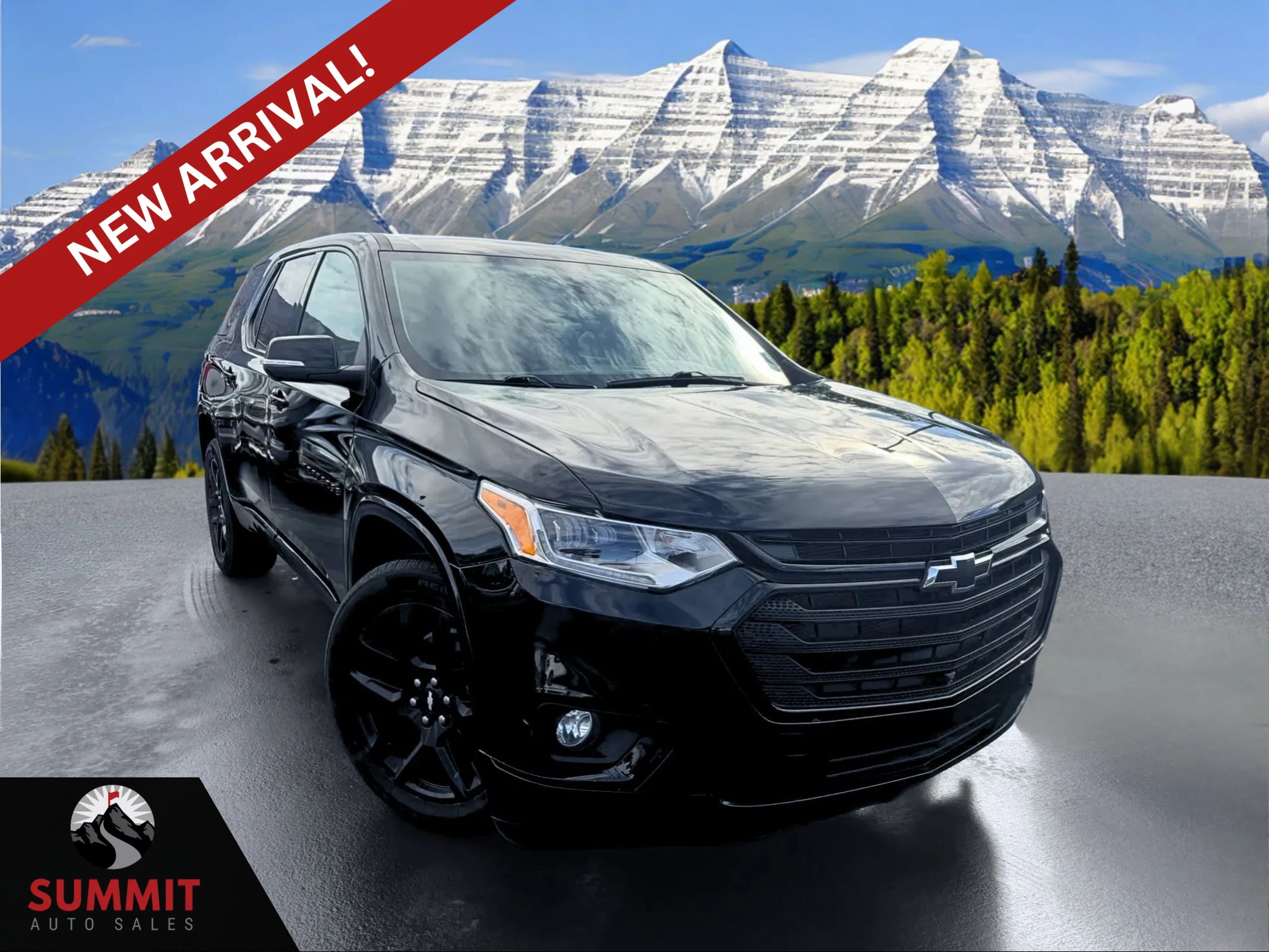Used 2021 Chevrolet Traverse Premier w/ Redline Edition AWD/4WD image 1