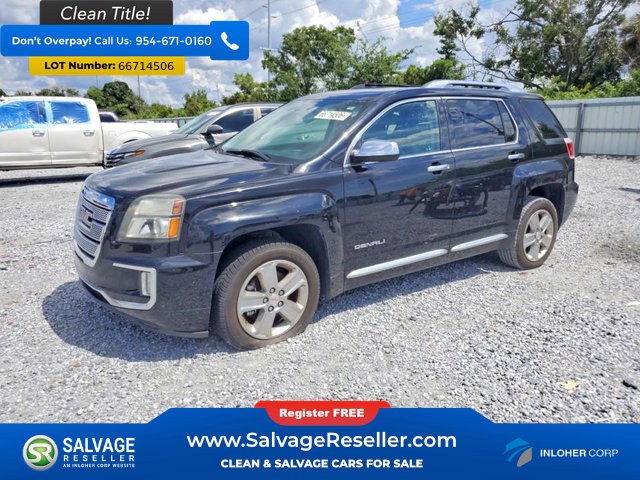 Used 2017 GMC Terrain Denali AWD/4WD image 1