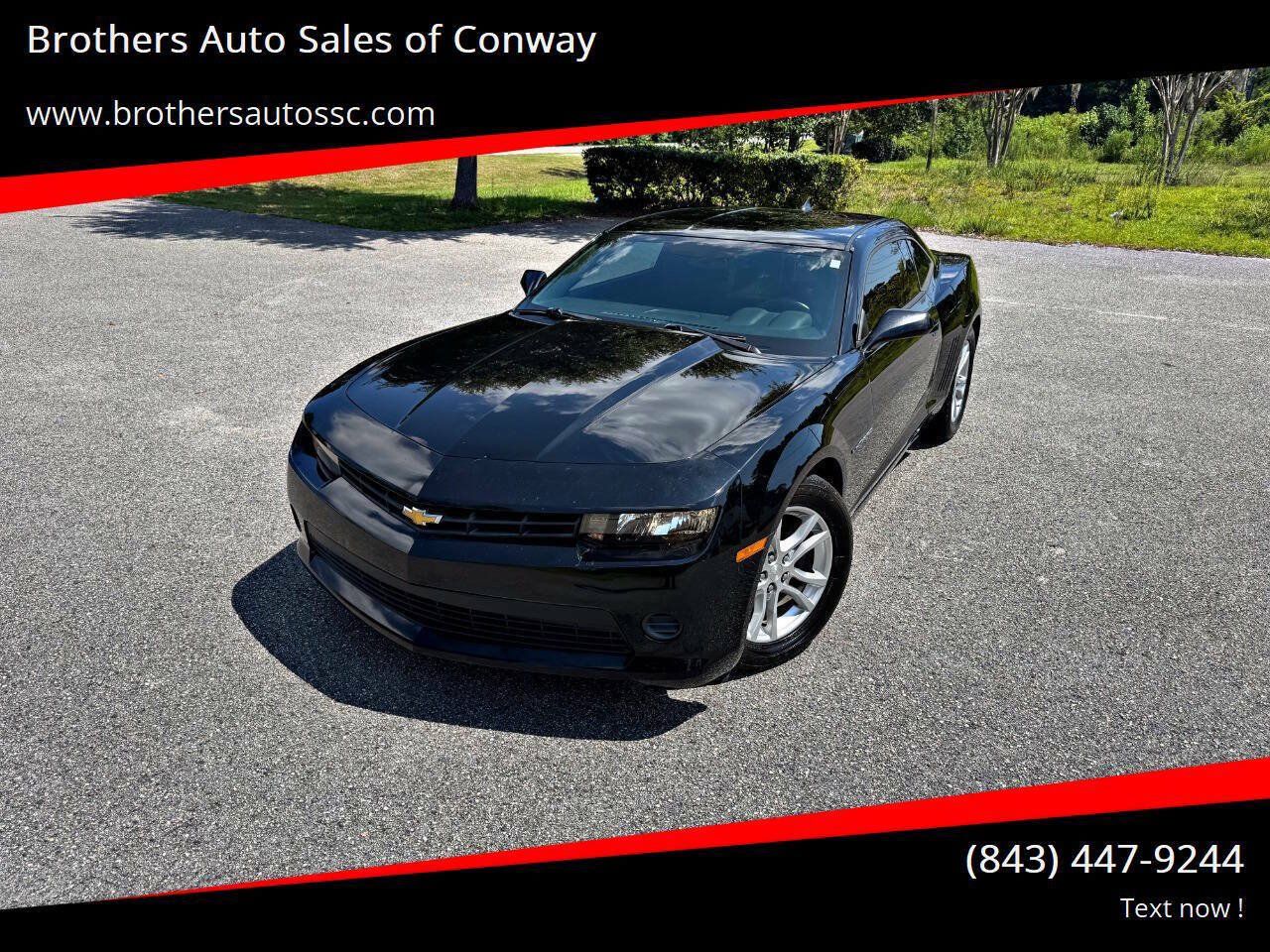 Used 2015 Chevrolet Camaro LS RWD image 1