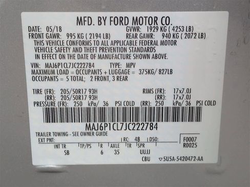 Used 2018 Ford EcoSport SES image 38