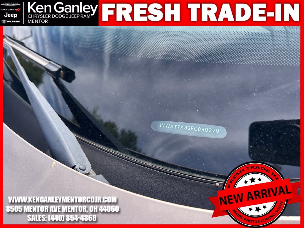 Used 2015 Volkswagen Passat 1.8T S FWD image 13