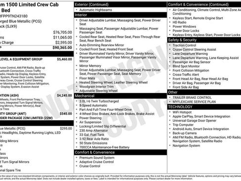 Certified 2026 RAM 1500 Limited AWD/4WD image 26