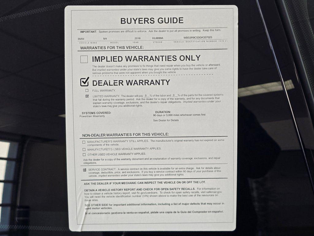 Used 2016 BMW M4 Coupe RWD image 41