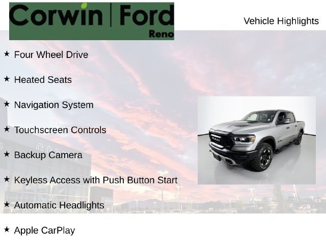 Used 2022 RAM 1500 Rebel w/ Rebel Level A Equipment Group AWD/4WD image 8