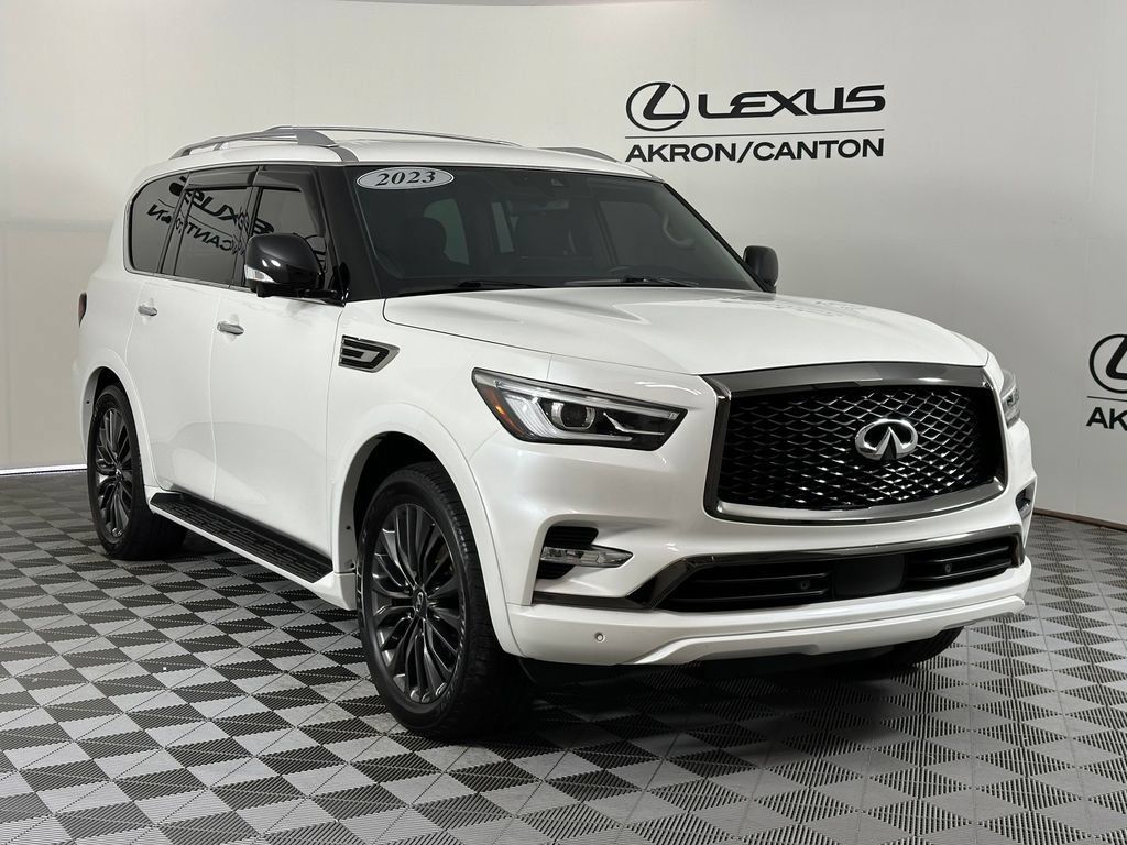 Used 2023 INFINITI QX80 Premium Select w/ Cargo Package AWD/4WD image 2