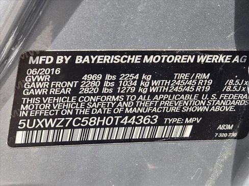 Used 2017 BMW X3 sDrive28i RWD image 24